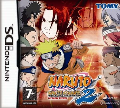 Naruto - Ninja Council 2 - European Version box art