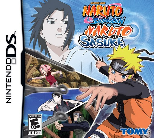 Naruto Shippuden - Naruto Vs Sasuke box art