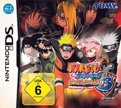 Naruto Shippuden - Ninja Council 4 — box-2D (DE)