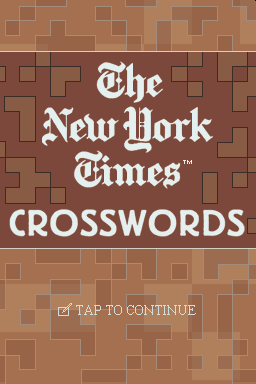 New York Times Crosswords, The — sstitle (WOR)