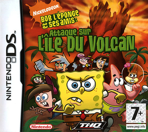 Spongebob And Friends - Battle For Volcano Island — box-2D (FR)