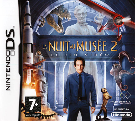 Night At The Museum - Battle Of The Smithsonian - The Video Game — box-2D (FR)