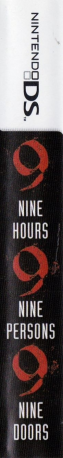 999 - Nine Hours Nine Persons Nine Doors — box-2D-side (US)