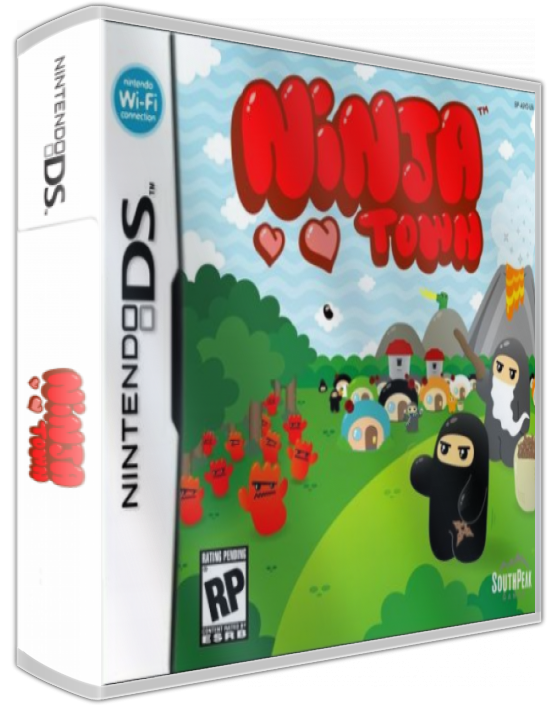 Ninjatown — box-3D (US)