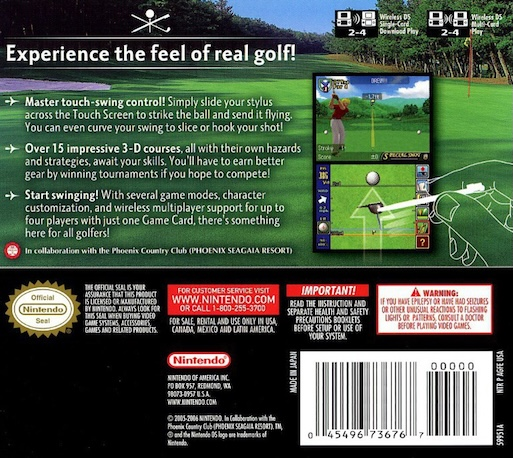 True Swing Golf — box-2D-back (US)