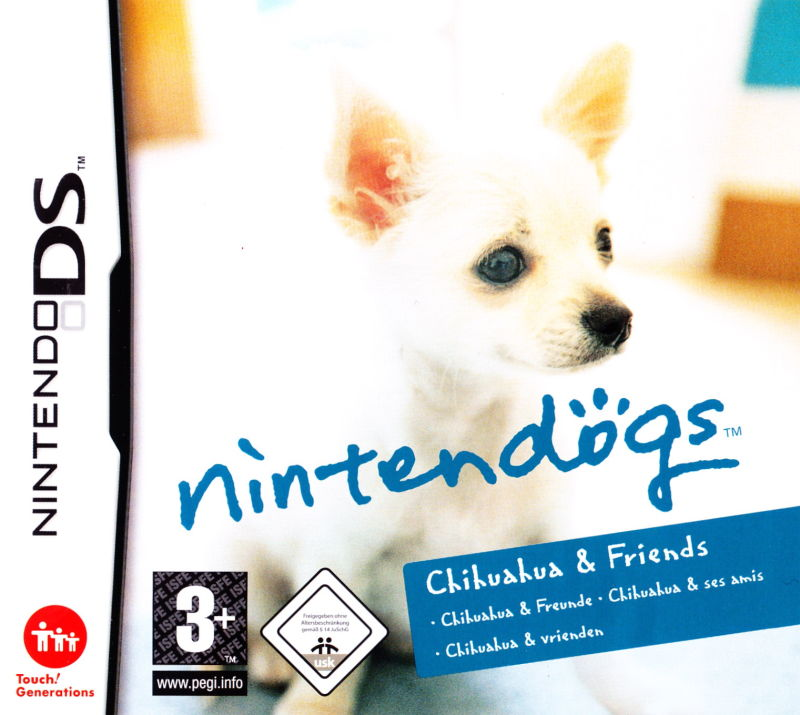 Nintendogs - Chihuahua And Friends — box-2D (EU)