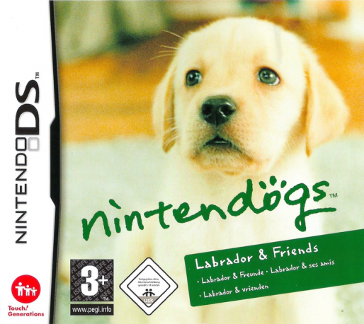 Nintendogs - Lab And Friends — box-2D (EU)