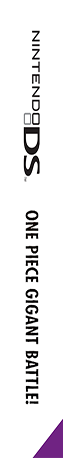 One Piece - Gigant Battle — box-2D-side (DE)