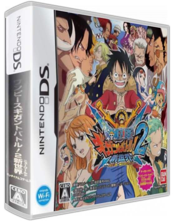 One Piece - Gigant Battle 2 New World — box-3D (JP)