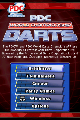PDC World Championship Darts - The Official Video Game — sstitle (US)