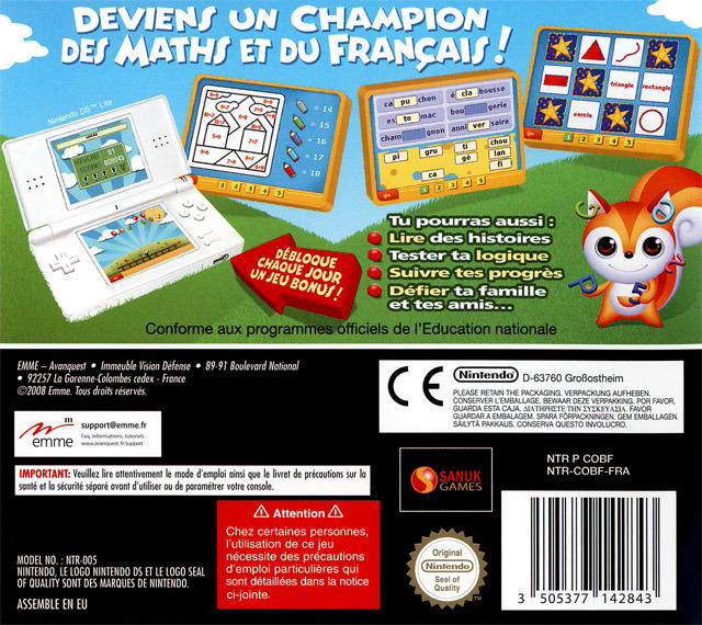 Passeport Du Ce1 Au Ce2 — box-2D-back (FR)