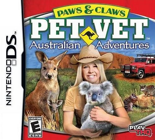 Paws And Claws - Pet Vet - Australian Adventures box art