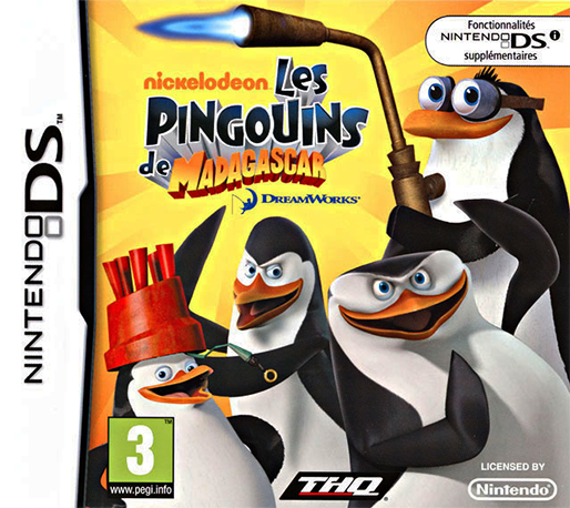 Pingouins De Madagascar, Les — box-2D (FR)