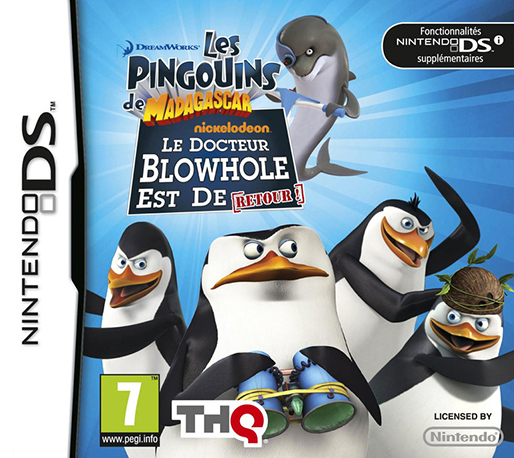 Pingouins De Madagascar - Le Docteur Blowhole Est De Retour, Les — box-2D (FR)