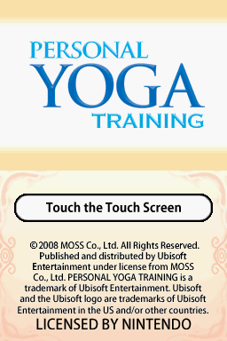 Personal Yoga Training - Learn in 15 Minutes a Day — sstitle (WOR)