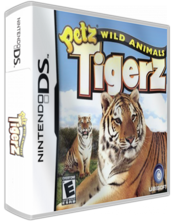 Petz - Wild Animals - Tigerz — box-3D (US)