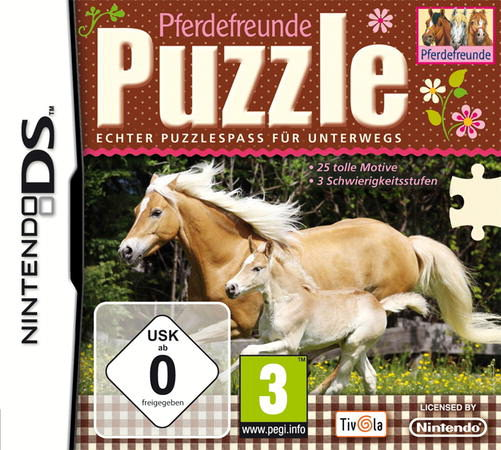 Pferdefreunde Puzzle - Echter Puzzlespass Fuer Unterwegs box art