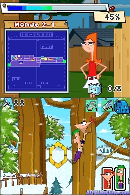 Phineas And Ferb - 2 Disney Games — ss (WOR)