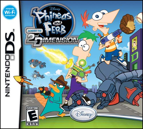 Phinéas Et Ferb - Voyage Dans La Deuxième Dimension box art