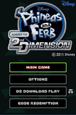 Phinéas Et Ferb - Voyage Dans La Deuxième Dimension — sstitle (WOR)