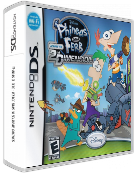Phinéas Et Ferb - Voyage Dans La Deuxième Dimension — box-3D (US)