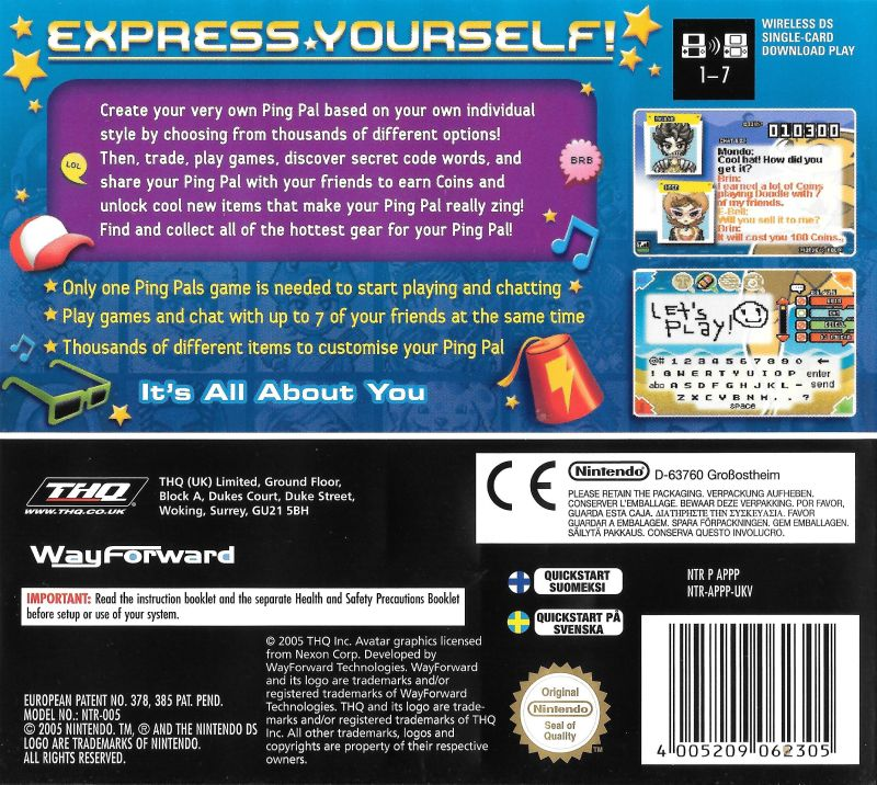 Ping Pals — box-2D-back (EU)