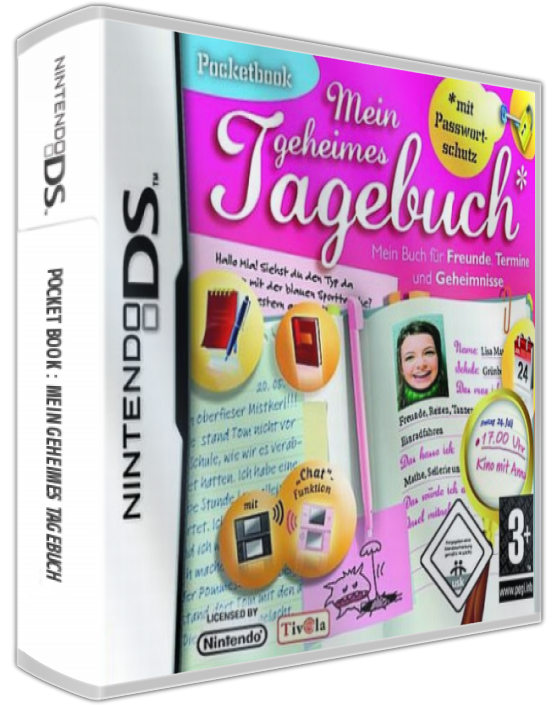 ZZZ(notgame):Pocket Book - Mein Geheimes Tagebuch — box-3D (EU)