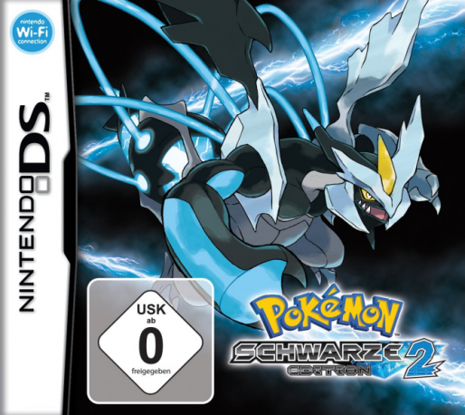 Pokémon - Black Version 2 — box-2D (DE)