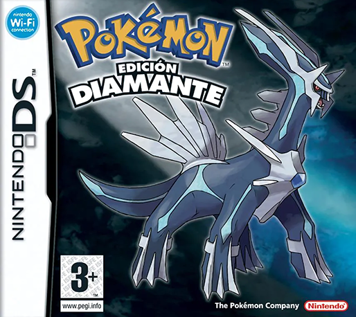Pokémon - Diamond Version — box-2D (SP)