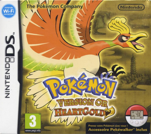 Pokémon - HeartGold Version — box-2D (FR)
