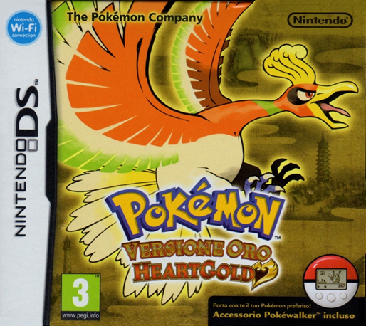 Pokémon - HeartGold Version — box-2D (IT)
