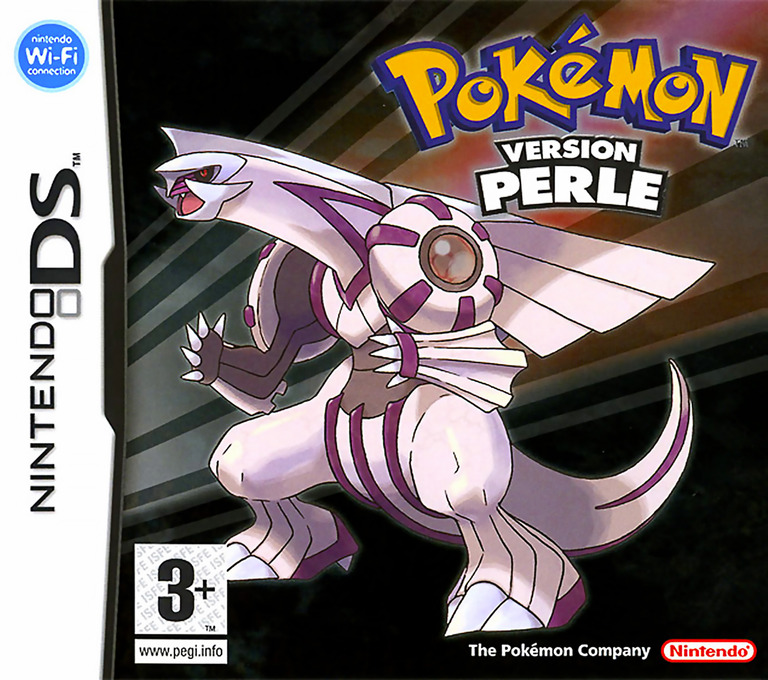 Pokémon - Pearl Version — box-2D (FR)