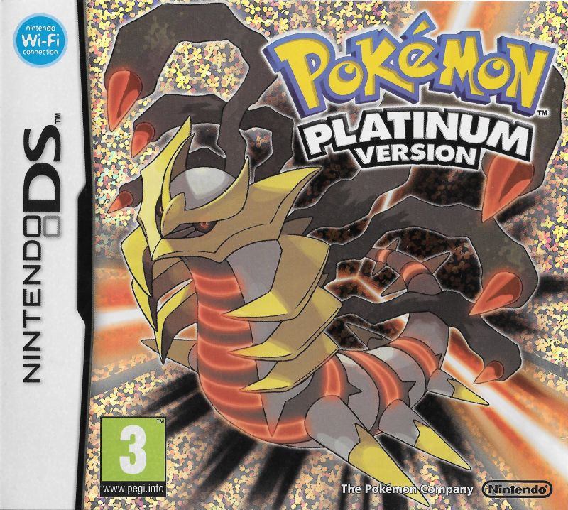 Pokémon - Platinum Version — box-2D (EU)