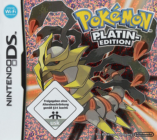 Pokémon - Platinum Version — box-2D (DE)