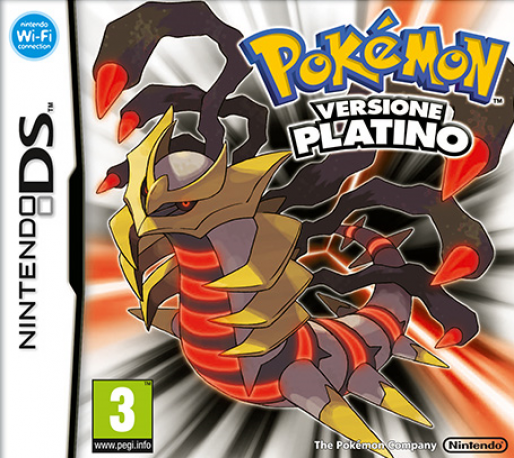 Pokémon - Platinum Version — box-2D (IT)