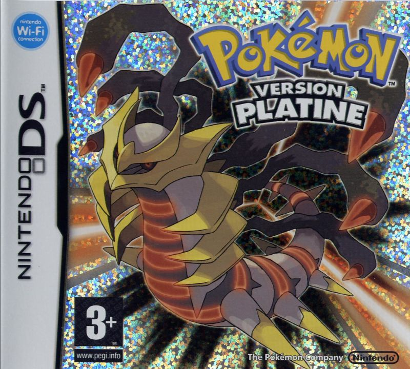 Pokémon - Platinum Version — box-2D (FR)