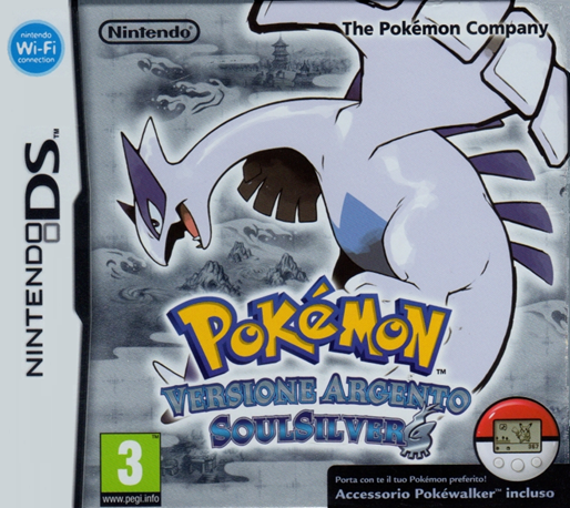 Pokémon - Soulsilver Version — box-2D (IT)