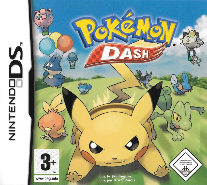 Pokémon Dash — box-2D (EU)