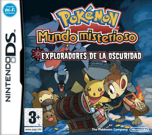 Pokémon Mystery Dungeon - Explorers of Darkness — box-2D (SP)