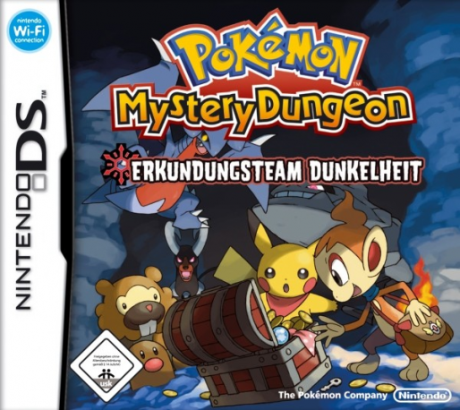 Pokémon Mystery Dungeon - Explorers of Darkness — box-2D (DE)