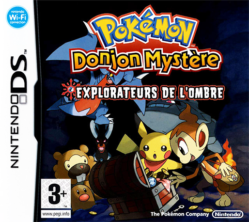Pokémon Mystery Dungeon - Explorers of Darkness — box-2D (FR)