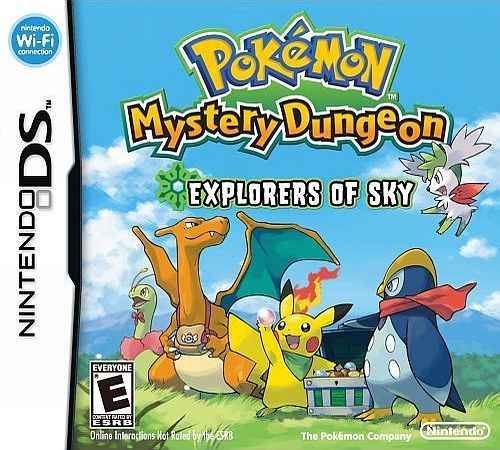 Pokémon Mystery Dungeon - Explorers of Sky box art