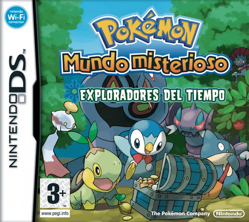Pokémon Mystery Dungeon - Explorers Of Time — box-2D (SP)