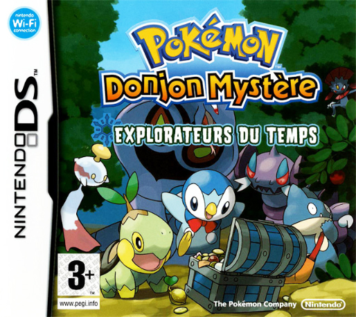 Pokémon Mystery Dungeon - Explorers Of Time — box-2D (FR)