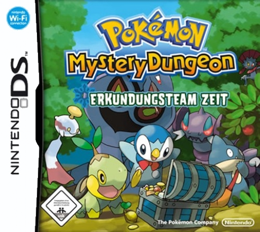 Pokémon Mystery Dungeon - Explorers Of Time — box-2D (DE)