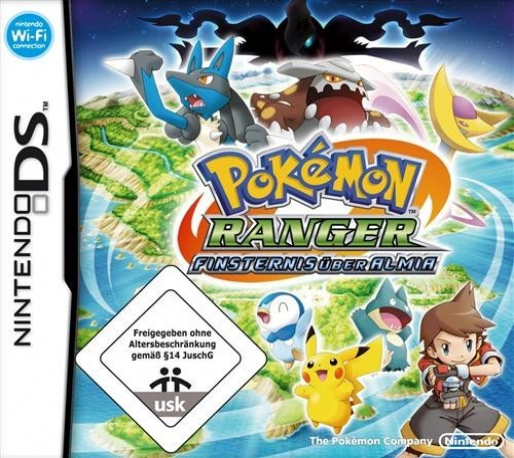 Pokémon Ranger - Shadows of Almia — box-2D (DE)