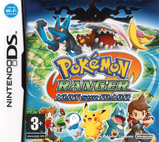 Pokémon Ranger - Shadows of Almia — box-2D (FR)