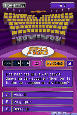 Postcode Loterij Een tegen 100 — ss (WOR)