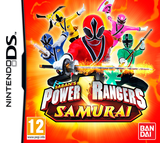 Power Rangers Samurai — box-2D (EU)
