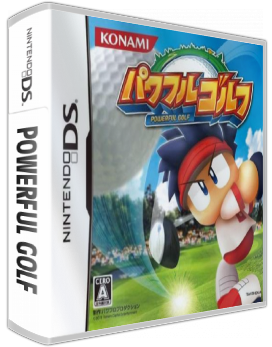 Powerful Golf — box-3D (JP)